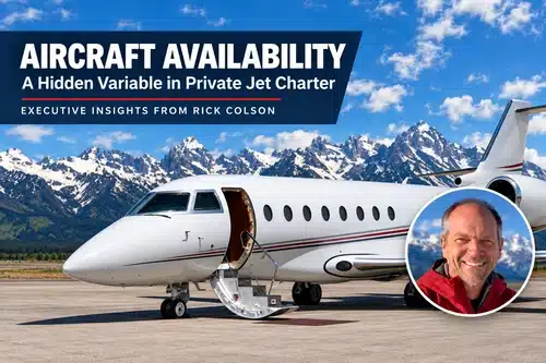 San Francisco private jet aircraft availability explained by Rick Colson